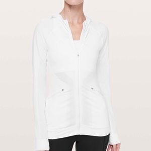 Lululemon Ventilate Jacket in White